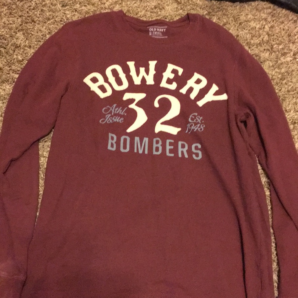 Comfy sweater-feel long sleeve